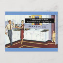 Pesquisar por cozinha retro cartoes postais Engraçado