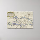 Pesquisar por os mapas antigos impressão de canvas Antigo mapa da hispaniola