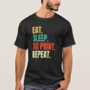 Pesquisar por tecnologia 3d camisetas Impressora