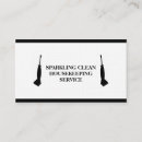 Pesquisar por tarefas domésticas cartao de visita Serviço