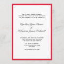 Pesquisar por preto e vermelho 13 18 vertical casamento convites Para todos