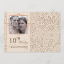 Pesquisar por 10 anos de convites aniversário casamento Foto