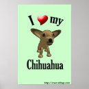 Pesquisar por eu amo cães pósteres Chihuahua
