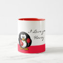 Pesquisar por pinguim preto e branco canecas Amor