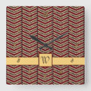 Pesquisar por vermelho borgonha de relogios de parede Branco