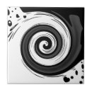 Pesquisar por espiral azulejos Preto e branco