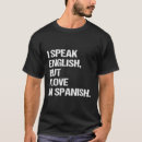 Pesquisar por língua espanhola camisetas Amante de idiomas