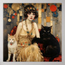Pesquisar por gato branco pôsteres pósteres Elegante