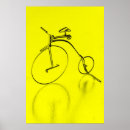 Pesquisar por bicicleta amarela pôsteres pósteres Vintage