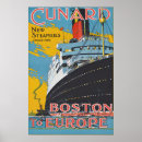 Pesquisar por cunard pôsteres pósteres De viagem retrô