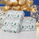 Pesquisar por pinheiros papel de presente Xmas