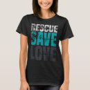 Pesquisar por salvamento camisetas Cão