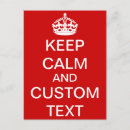 Pesquisar por keep calm cartoes postais Qualquer pessoa