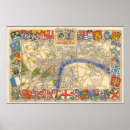 Pesquisar por mapas históricos do vintage pôsteres pósteres Mapa histórico