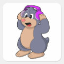 Pesquisar por fones ouvido dos adesivos Engraçado