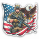 Pesquisar por soldado adesivos Bandeira dos estados unidos