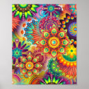 Pesquisar por mandala colorida pôsteres pósteres Floral