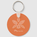 Pesquisar por laranja elegante chaveiros Simples