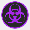 Pesquisar por perigo biológico adesivos Símbolo de risco biológico