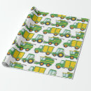 Pesquisar por trator verde papel de presente Verde e amarelo