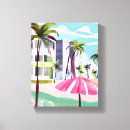 Pesquisar por miami beach impressão de canvas Praia