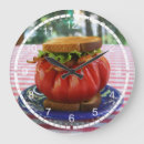 Pesquisar por tomate relogios de parede Engraçado