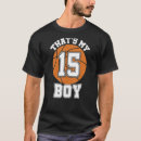 Pesquisar por número quinze camisetas Basquete