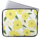Pesquisar por flores amarelas laptop sleeves Desenho animado