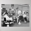 Pesquisar por barbeiro vintage pósteres Corte de cabelo