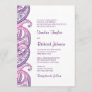 Pesquisar por paisley convites Roxo