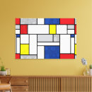 Pesquisar por piet mondrian impressão de canvas Neoplasticismo