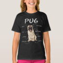 Pesquisar por pug dog camisetas Amante de cachorro