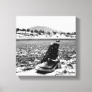 Pesquisar por lagoa impressão de canvas Preto e branco
