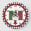 Pesquisar por cozinheiro chefe italiano relogios de parede Cozinha