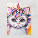 Pesquisar por unicorn cartoes postais Aquarela