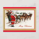Pesquisar por papai noel vintage cartoes postais Festivo