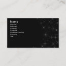 Pesquisar por starry cartao de visita Elegante