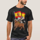Pesquisar por touro espanhol camisetas Bandeira espanhola