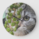 Pesquisar por gatinho relogios de parede Verde