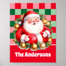 Pesquisar por natal retro pôsteres pósteres Santa claus