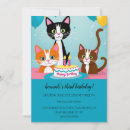 Pesquisar por gato dos desenhos animados convites Rosa