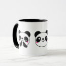 Pesquisar por panda preto e branco canecas Animais