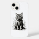 Pesquisar por desenho de lápis casemate iphone capas Gato