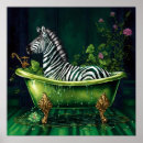 Pesquisar por zebra engraçada pósteres Fofofo