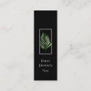Pesquisar por plantas tropicais cartao de visita Elegante