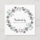 Pesquisar por artesão cartao de visita Para ela