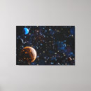 Pesquisar por constelações impressão de canvas Galáxia