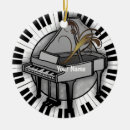 Pesquisar por instrumento do teclado ornamentos Pianista