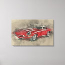 Pesquisar por seu carro impressão de canvas Para todos