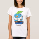 Pesquisar por pato dos desenhos animados camisetas Para ela